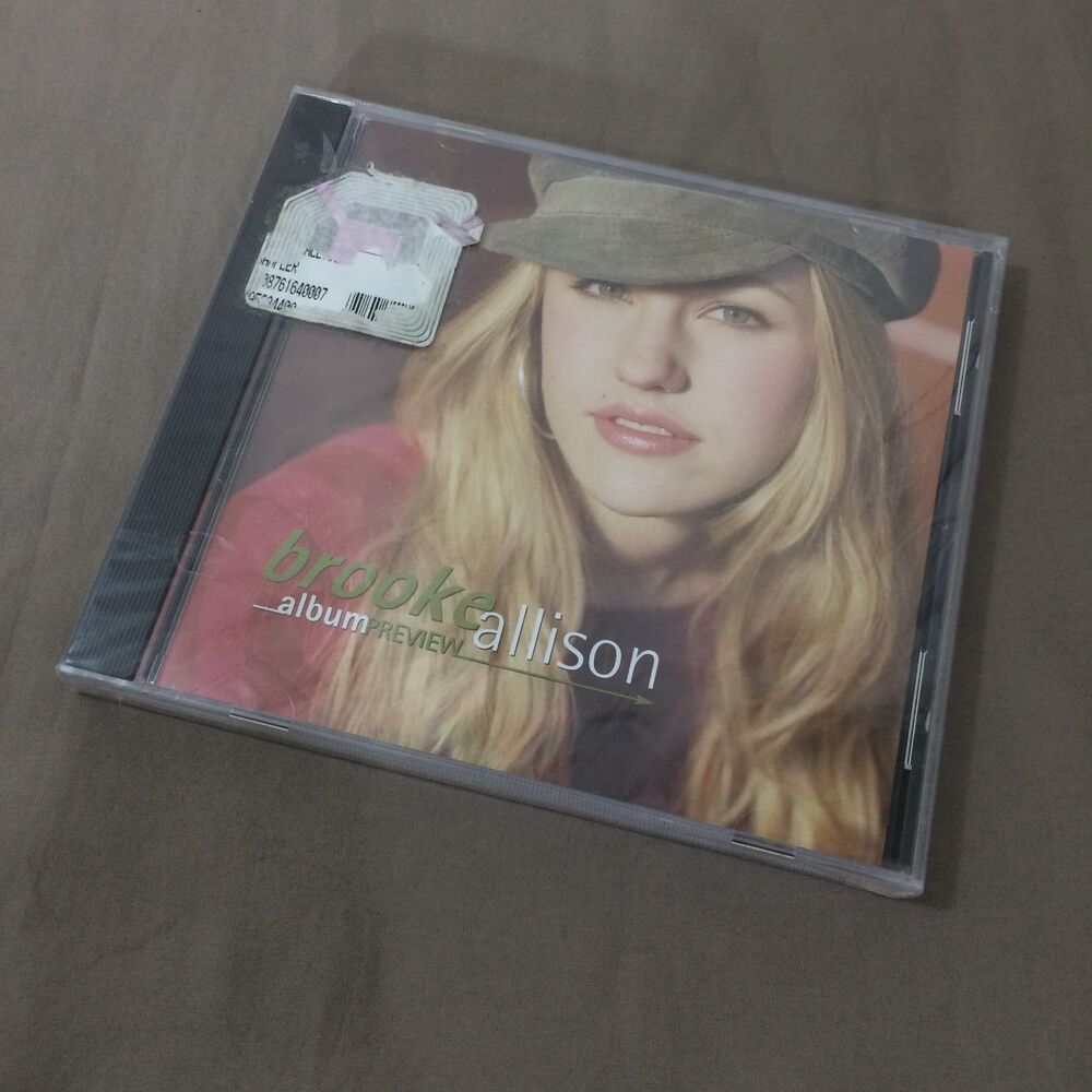 Brooke Allison Album Preview Sealed Promo CD Virgin Records Enhanced CD